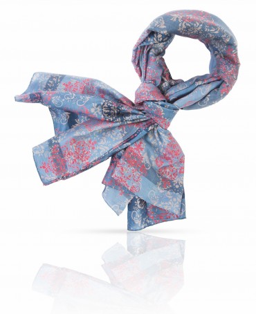 Палантин Женский SN60-ROYAL/BLUE.RED